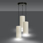 Emibig piekaramā lampa Bente 3 BL Premium White цена и информация | Piekaramās lampas | 220.lv