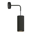 Emibig sienas lampa Bente K1 BL Black