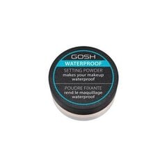 GOSH Waterproof Setting Powder fiksējošais pūderis 7 g, 01 Transparent cena un informācija | Grima bāzes, tonālie krēmi, pūderi | 220.lv