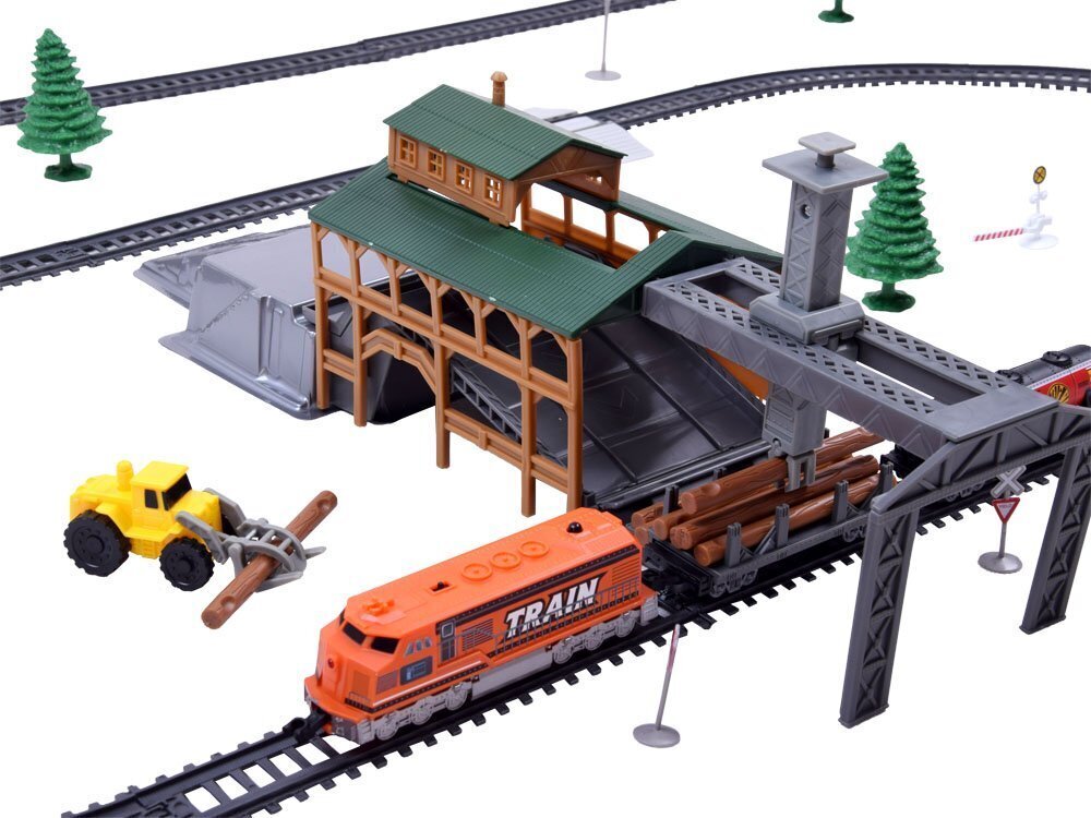 Attālināti vadāms dzelzceļš ar piederumiem cena un informācija | Rotaļlietas zēniem | 220.lv