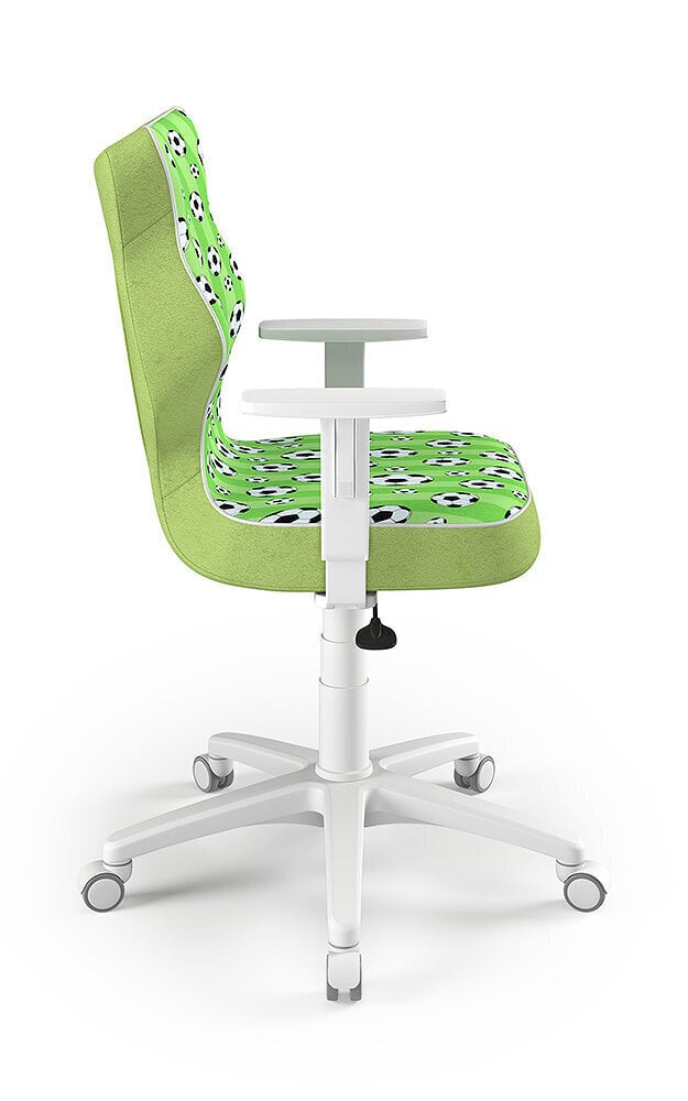 Ergonomisks bērnu krēsls Entelo Good Chair Duo ST29, balts/zaļš cena un informācija | Biroja krēsli | 220.lv