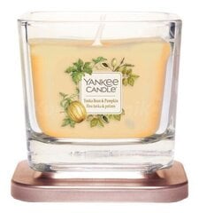 Ароматическая свеча Yankee Candle Tonka Bean & Pumpkin 96 г цена и информация | Подсвечники, свечи | 220.lv