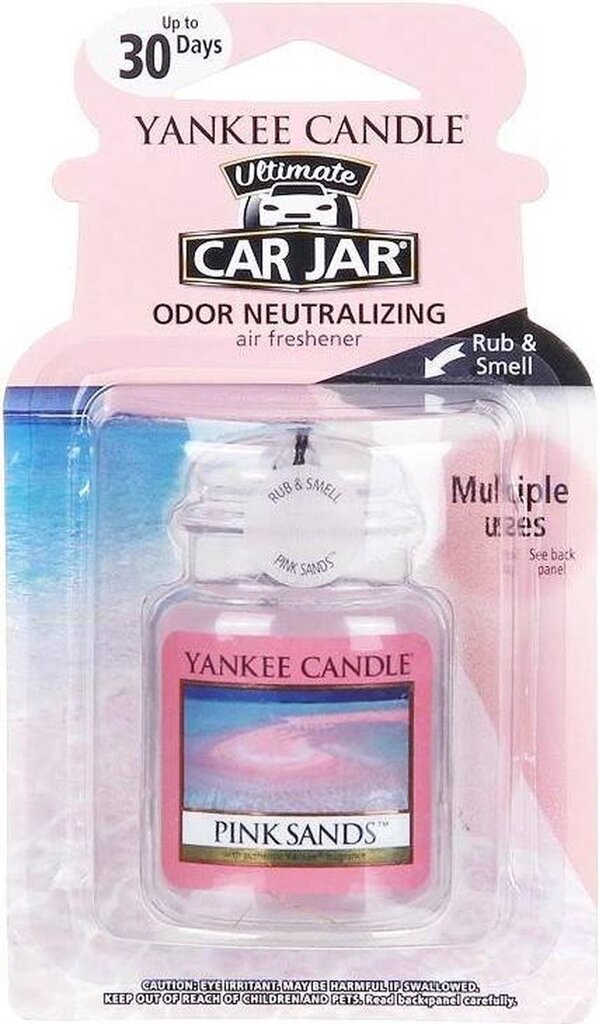 Yankee Candle automašīnas atsvaidzinātājs Ultimate Pink Sands цена и информация | Auto gaisa atsvaidzinātāji | 220.lv