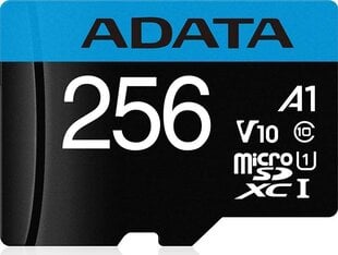 ADATA AUSDX256GUICL10A1-RA1 kaina ir informacija | Atmiņas kartes mobilajiem telefoniem | 220.lv