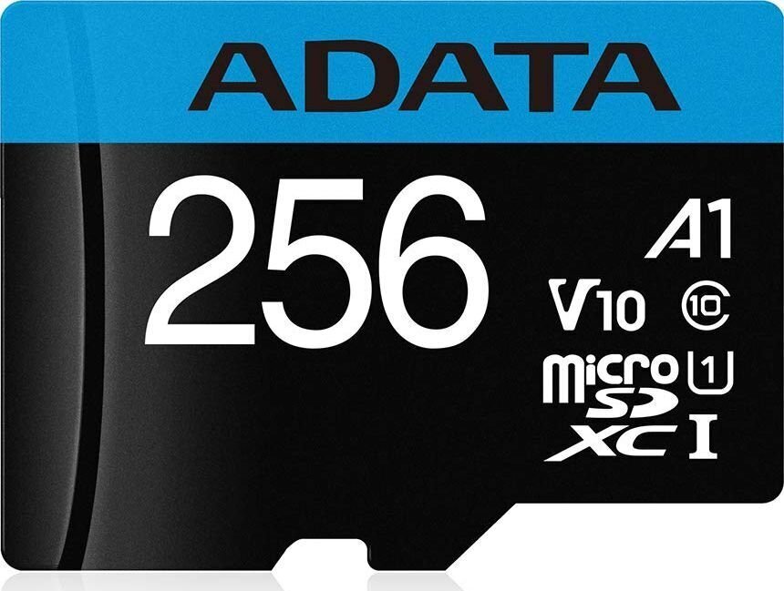 ADATA AUSDX256GUICL10A1-RA1 cena un informācija | Atmiņas kartes mobilajiem telefoniem | 220.lv