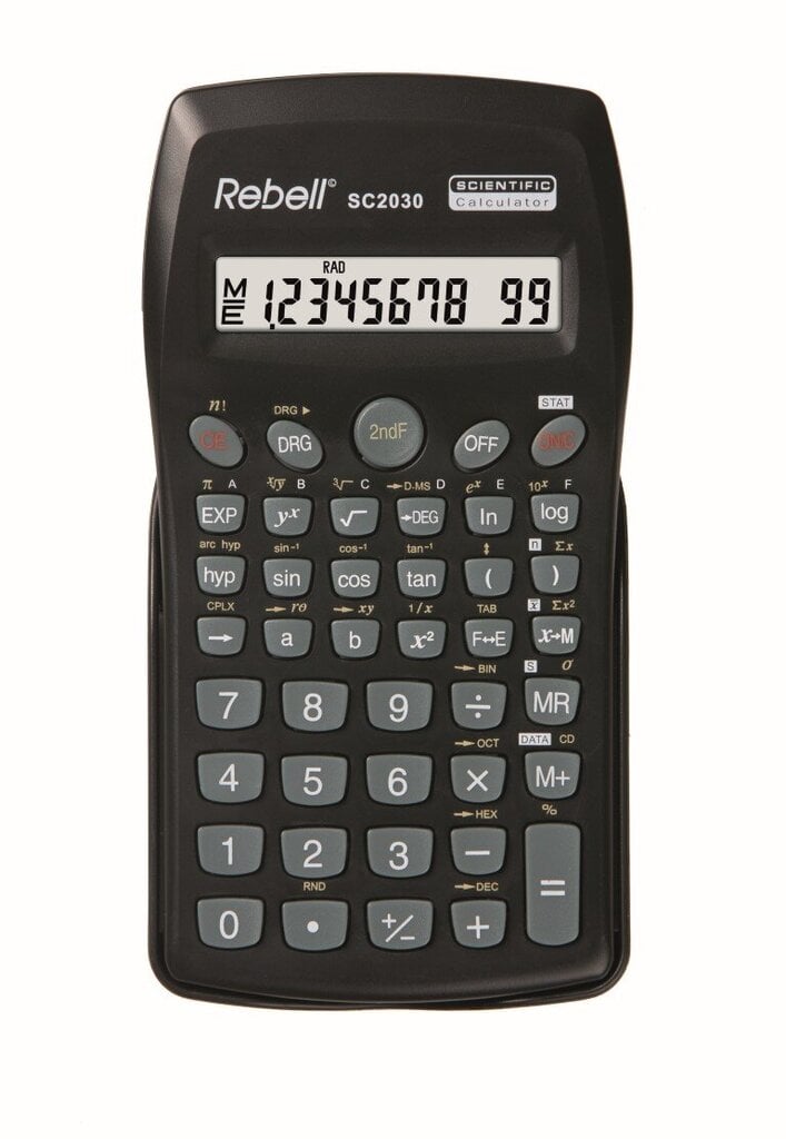 Zinātniskais kalkulators Rebell SC2030 цена и информация | Kancelejas preces | 220.lv