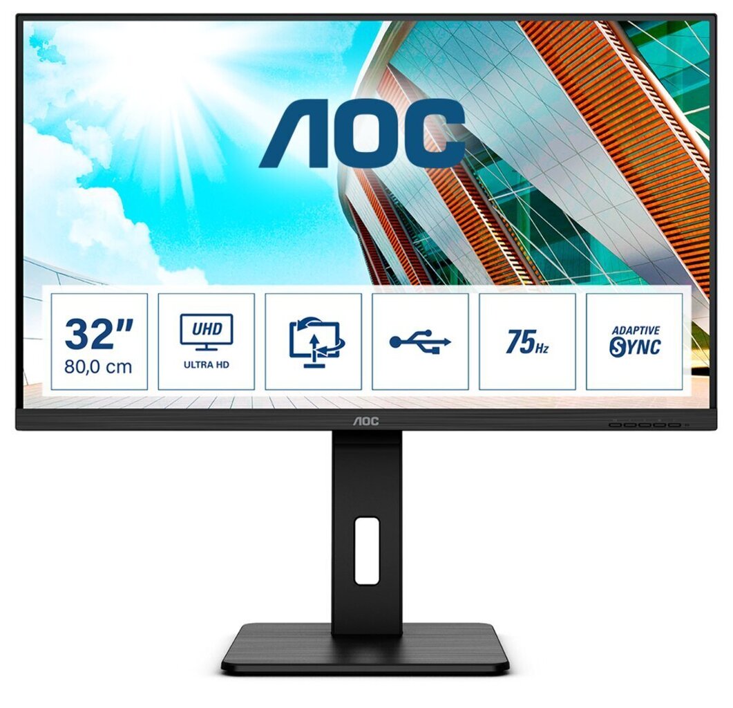 AOC U32P2 cena un informācija | Monitori | 220.lv