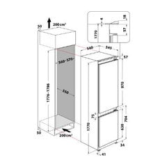 Whirlpool ART 66102 цена и информация | Холодильники | 220.lv