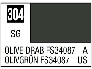 Краска Mr.Hobby - серия Mr.Color нитрокраска C-304 серый - черный FS34087, 10 мл цена и информация | Принадлежности для рисования, лепки | 220.lv