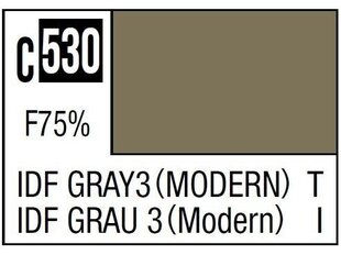 Mr.Hobby - Mr.Color C-530 IDF Gray 3 (Modern), 10ml cena un informācija | Modelēšanas un zīmēšanas piederumi | 220.lv