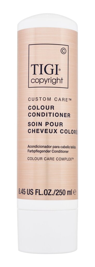 Kondicionieris krāsotiem matiem TIGI COPYRIGHT Colour Conditioner 250 ml cena un informācija | Matu kondicionieri, balzāmi | 220.lv