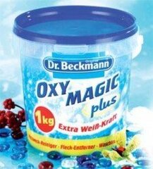 Dr. Beckmann Oxy Magic plus Universāls tīrītājs un mazgāšanas efektivitātes pastiprinātājs, 1 kg cena un informācija | Tīrīšanas līdzekļi | 220.lv