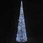 Akrilinė LED dekoracija piramidė, 120 cm цена и информация | Ziemassvētku dekorācijas | 220.lv