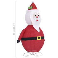 Ziemassvētku izgaismota dekorācija Ziemassvētku vecītis, 80 LED цена и информация | Рождественские украшения | 220.lv