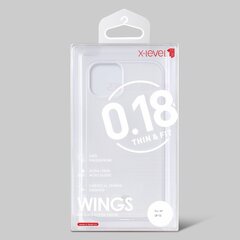 Чехол X-Level Wing Apple iPhone 13 Pro прозрачный цена и информация | Чехлы для телефонов | 220.lv