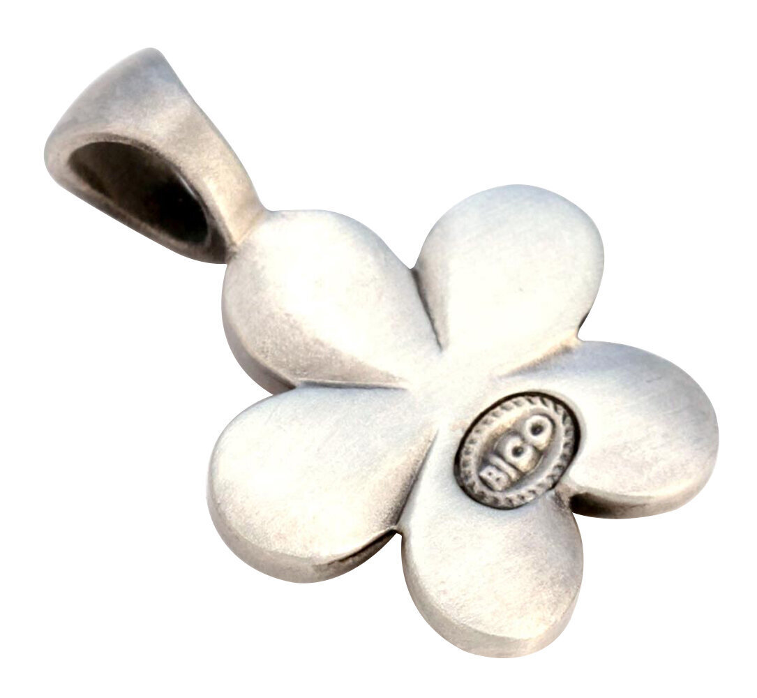 Bico "Petals" ziedu kulons ar caurspīdīgiem kristāliem (CR4 Clear) cena un informācija | Kaklarotas | 220.lv