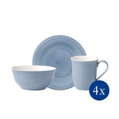 Сервиз для завтрака Like by Villeroy & Boch Color Loop Horizon, 12 предметов цена и информация | Посуда, тарелки, обеденные сервизы | 220.lv