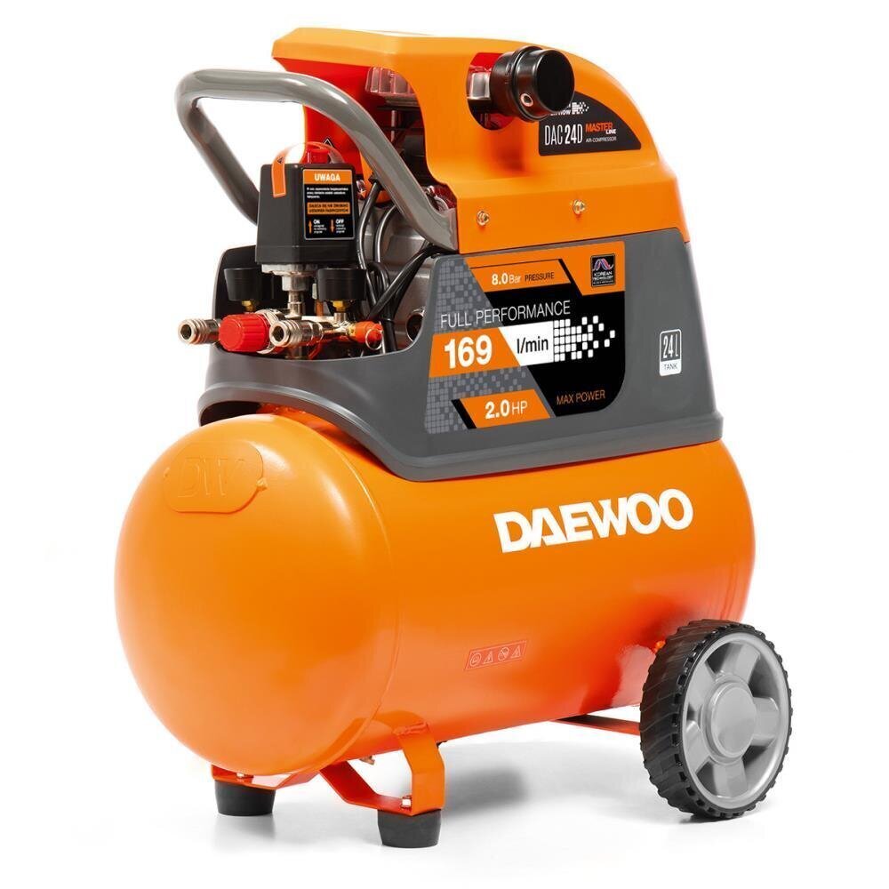 DAEWOO Air Compressor Weight 20 kg DAC24D цена и информация | Kompresori | 220.lv