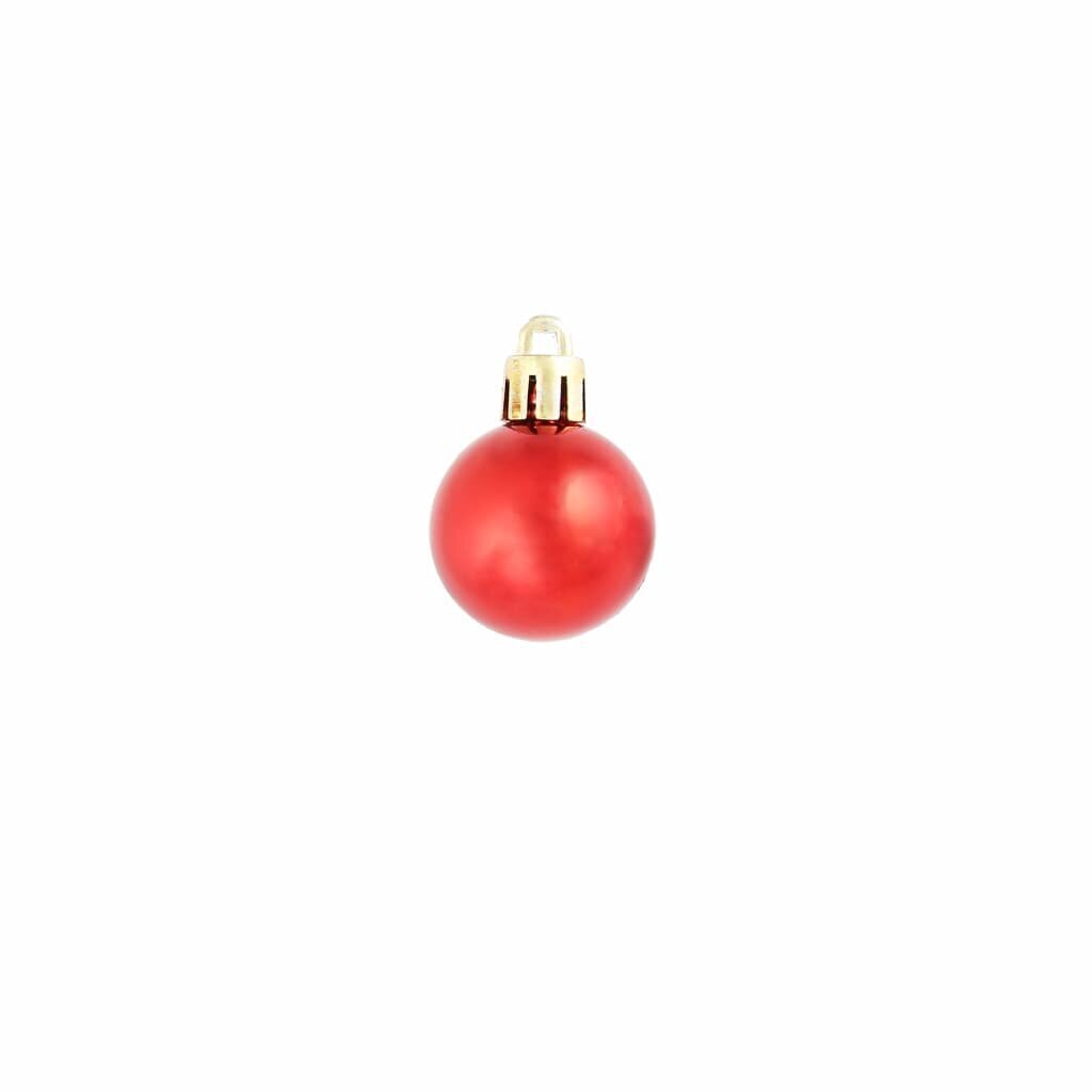 Ziemassvētku eglīšu rotaļlietas, 100 gab., sarkans/zelts/zaļš цена и информация | Svētku dekorācijas | 220.lv