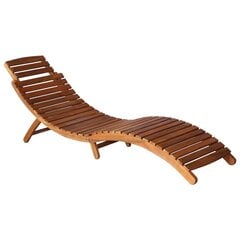 Dārza sauļošanās krēsls ar galdu un matraci цена и информация | Шезлонги | 220.lv