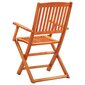 Saliekamie dārza krēsli, 4gab., brūni cena un informācija | Dārza krēsli | 220.lv