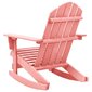 Adirondack dārza šūpoles krēsls, rozā цена и информация | Dārza krēsli | 220.lv
