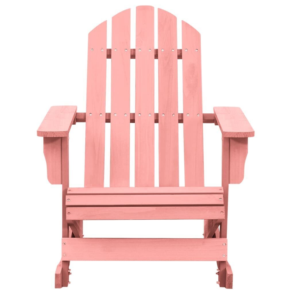 Adirondack dārza šūpoles krēsls, rozā цена и информация | Dārza krēsli | 220.lv