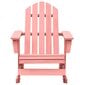 Adirondack dārza šūpoles krēsls, rozā cena un informācija | Dārza krēsli | 220.lv