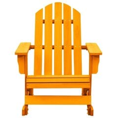 Adirondack dārza šūpoles krēsls, oranžs kaina ir informacija | Dārza krēsli | 220.lv