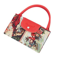 Женская складная сумка для покупок Signare Xmas Santa цена и информация | Сумки для покупок | 220.lv