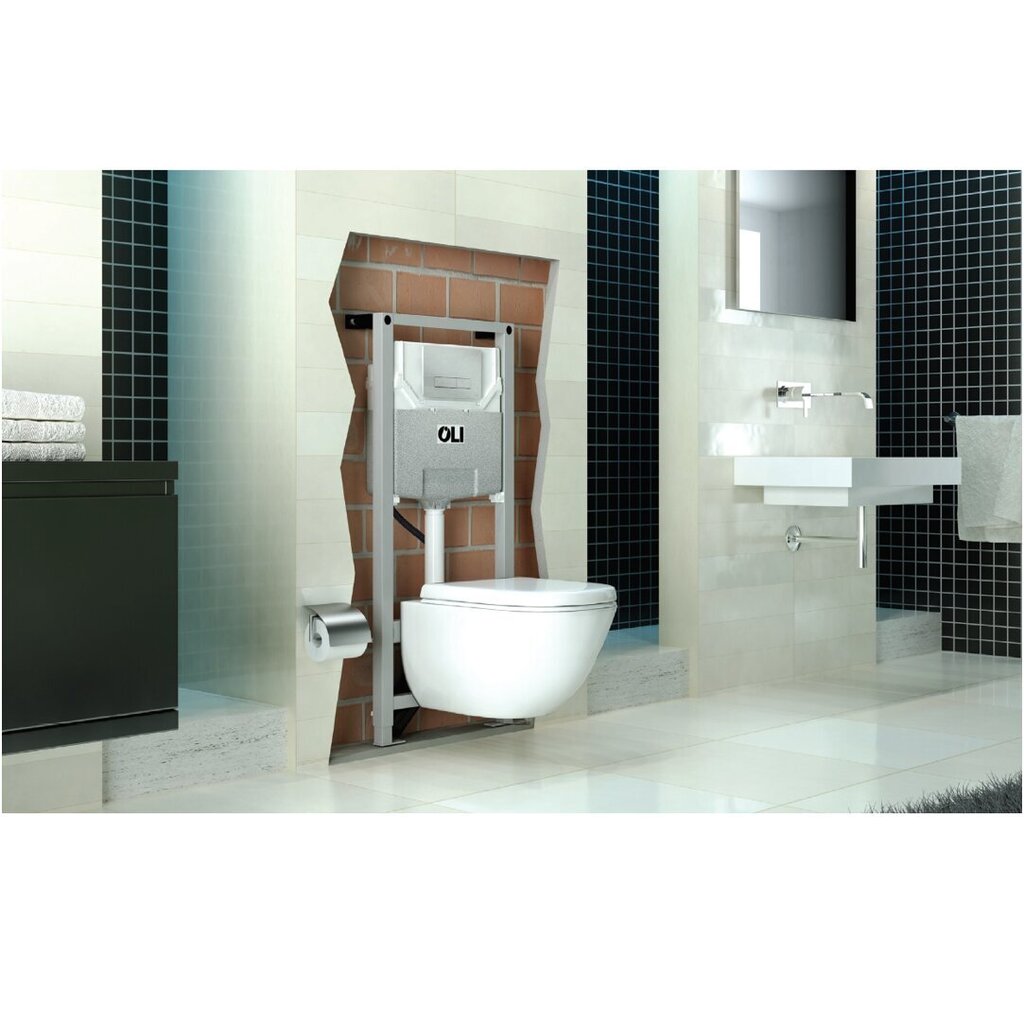 Uzstādīšanas sistēma OLI120 Plus цена и информация | Piederumi tualetes podiem un bidē | 220.lv