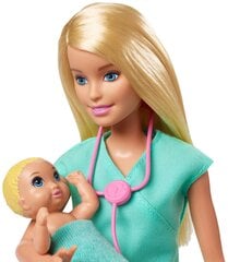 Bārbijas karjeras komplekts/bērnu ārsts GKH23 cena un informācija | Barbie Rotaļlietas, bērnu preces | 220.lv