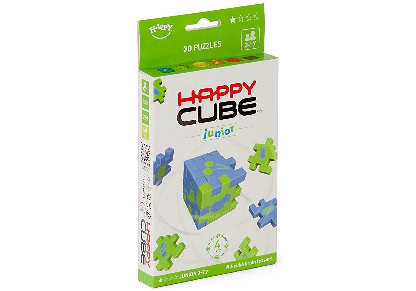 Mīklu komplekts Smart Games Happy Cube Junior 6 gab. cena un informācija | Galda spēles | 220.lv