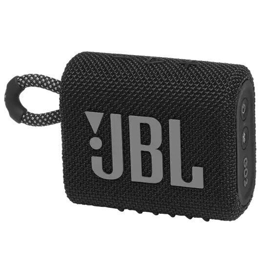 JBL Go 3 JBLGO3BLK cena un informācija | Skaļruņi | 220.lv