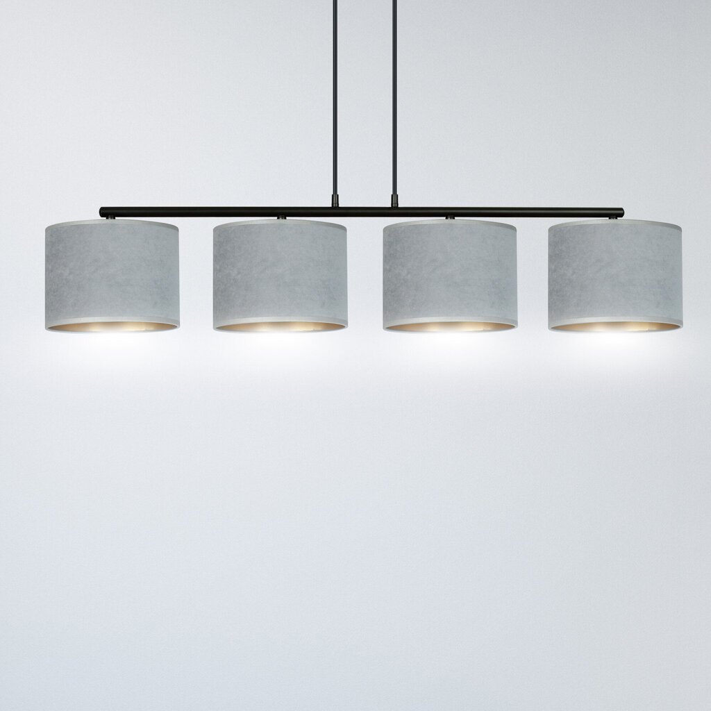 Emibig piekaramā lampa Hilde 4 BL Gray cena un informācija | Lustras | 220.lv