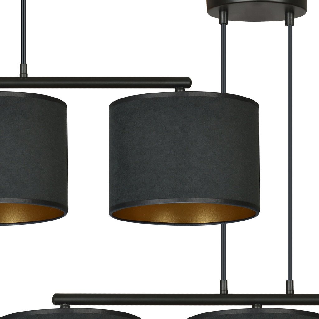 Emibig piekaramā lampa Hilde 3 BL Black cena un informācija | Piekaramās lampas | 220.lv