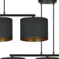 Emibig piekaramā lampa Hilde 3 BL Black cena un informācija | Piekaramās lampas | 220.lv