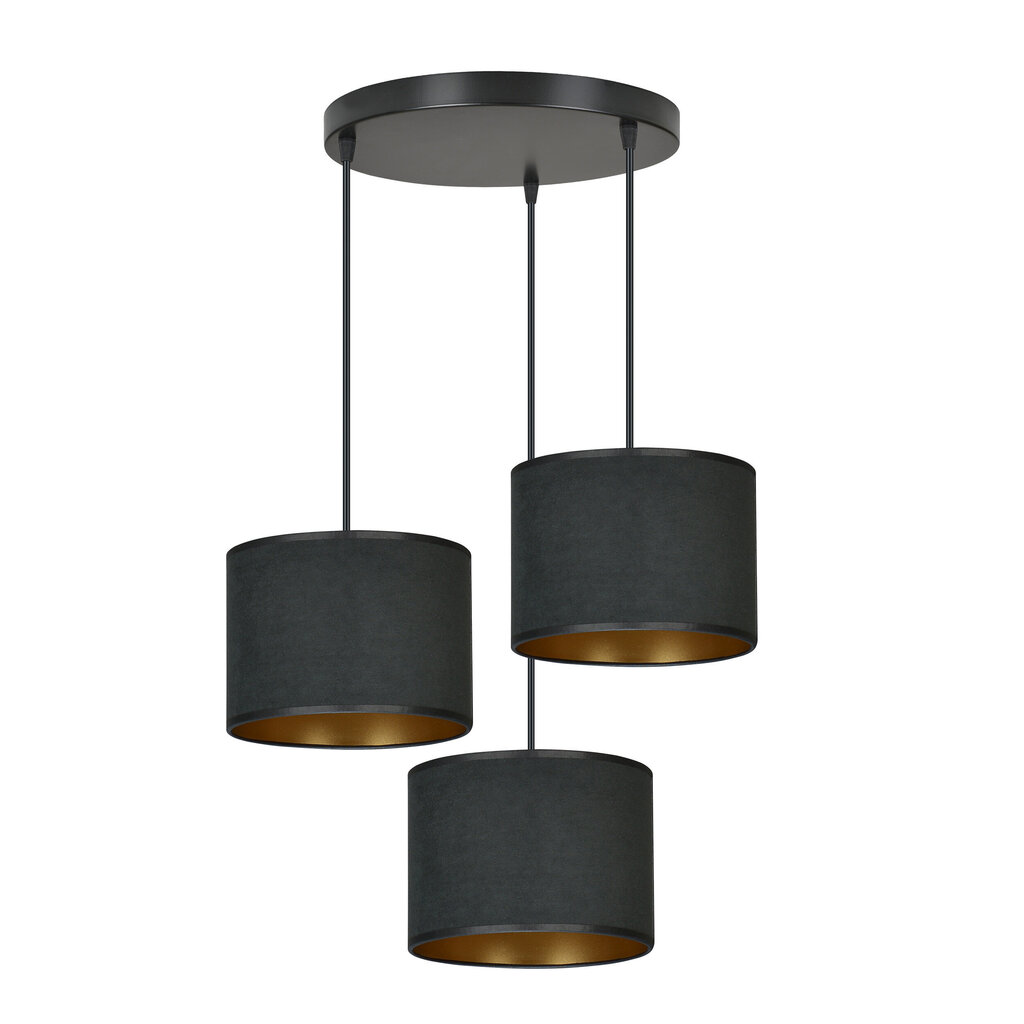 Emibig piekaramā lampa Hilde 3 BL Premium Black цена и информация | Lustras | 220.lv