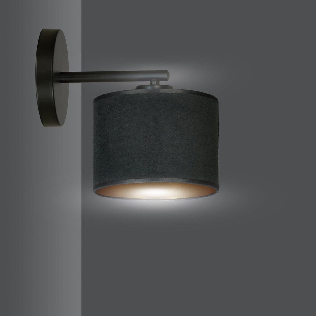 Emibig sienas lampa Hilde K1 BL Black cena un informācija | Sienas lampas | 220.lv