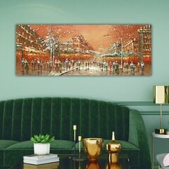 Reprodukcija uz audekla Parīze, 30x80 cm cena un informācija | Gleznas | 220.lv