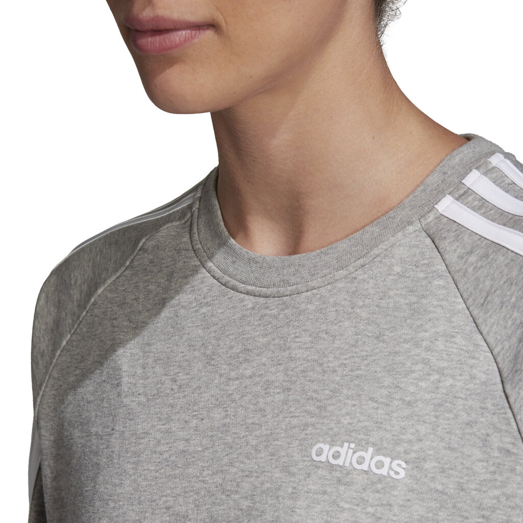 Džemperis Adidas Ess Bf Crew Grey цена и информация | Jakas sievietēm | 220.lv