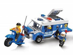 Konstruktors Blocki MyPolice Police patruļmašīna, KB0612, 188gab. цена и информация | Конструкторы и кубики | 220.lv