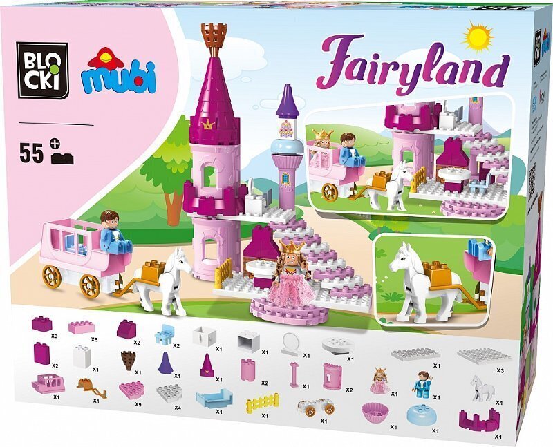 Konstruktors Blocki Mubi Princess Fairy Country, MU9923B 55gab. cena un informācija | Konstruktori | 220.lv