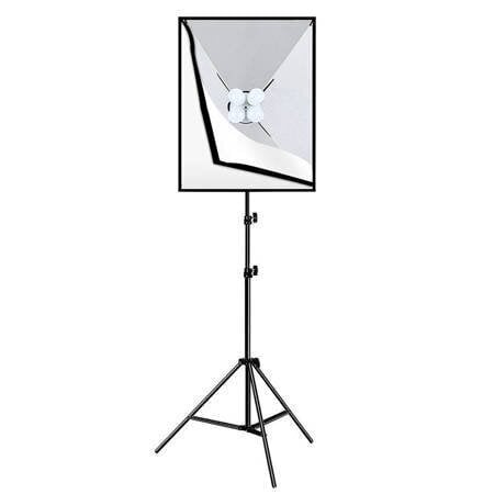 Puluz gaismas kaste 50 x 70 cm ar statīvu, 4 LED spuldzes цена и информация | Apgaismojums fotografēšanai | 220.lv