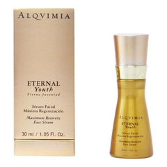 Sejas serums Eternal Youth Alqvimia (30 ml) cena un informācija | Serumi sejai, eļļas | 220.lv