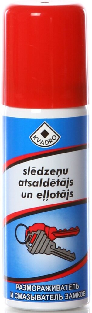 Slēdzeņu atsaldētājs un eļļotājs KVADRO, 50ml cena un informācija | Auto ķīmija | 220.lv