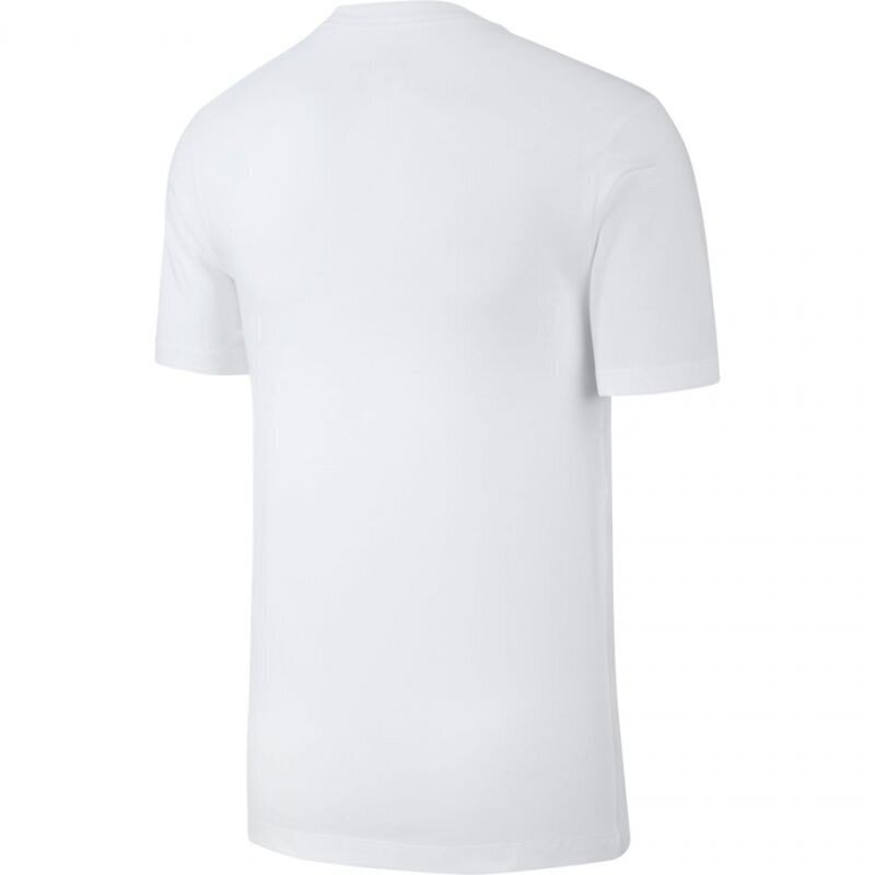 Sporta T-krekls vīriešiem Nike Tee Just Do It Swoosh M AR5006 100, balts цена и информация | Sporta apģērbs vīriešiem | 220.lv