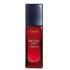 Укрепляющая сыворотка L'Oreal Make Up Revitalift Laser X3 (30 мл) цена и информация | Сыворотки для лица, масла | 220.lv