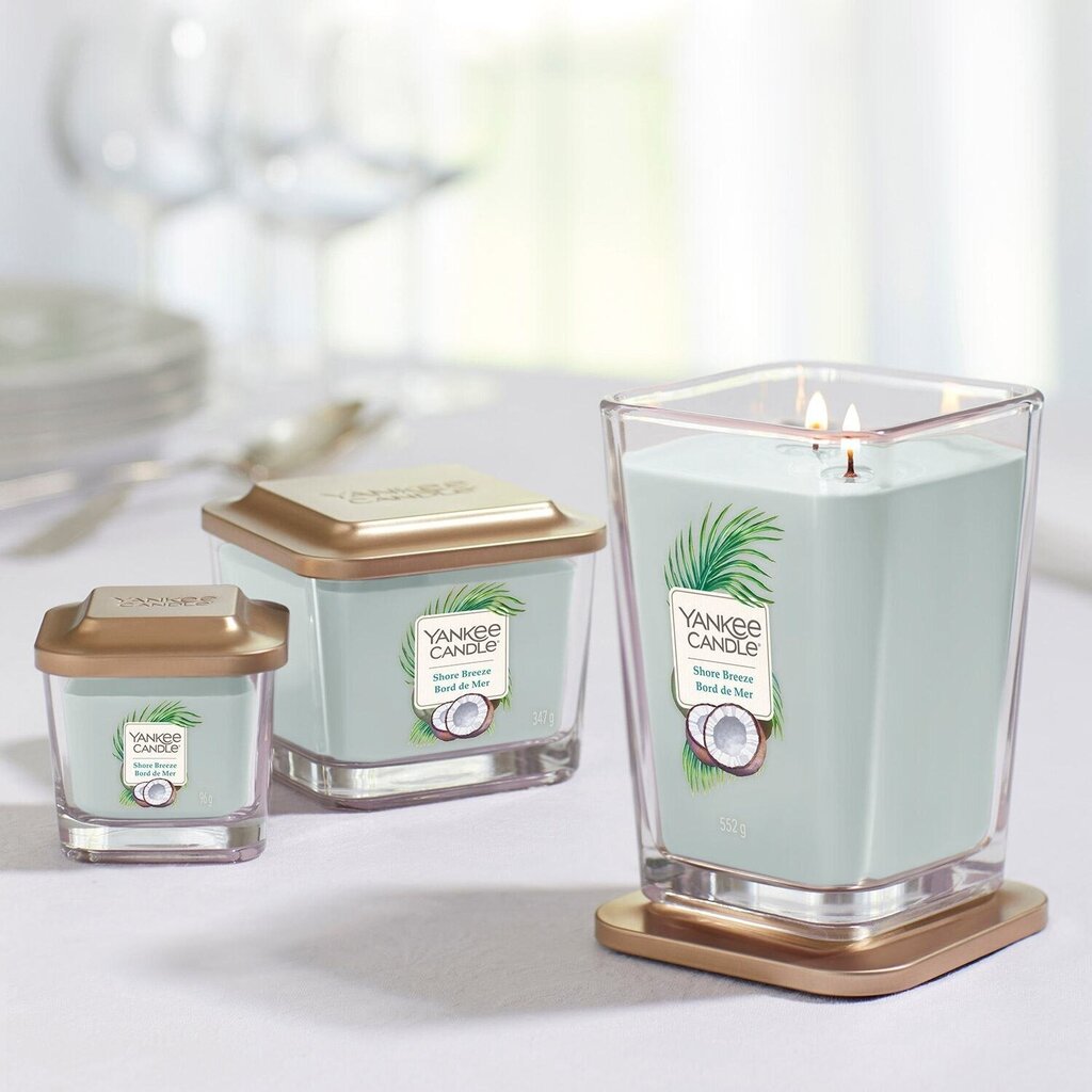 Aromātiskā svece Yankee Candle Shore Breeze 347g cena un informācija | Sveces un svečturi | 220.lv