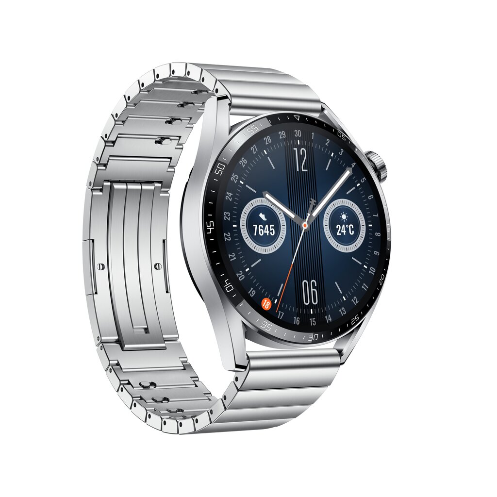 Huawei Watch GT 3 Elite Stainless Steel cena un informācija | Viedpulksteņi (smartwatch) | 220.lv